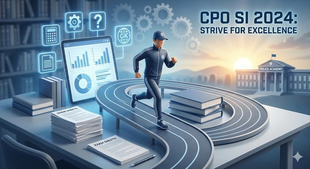 SSC CPO preparation strategy infographic