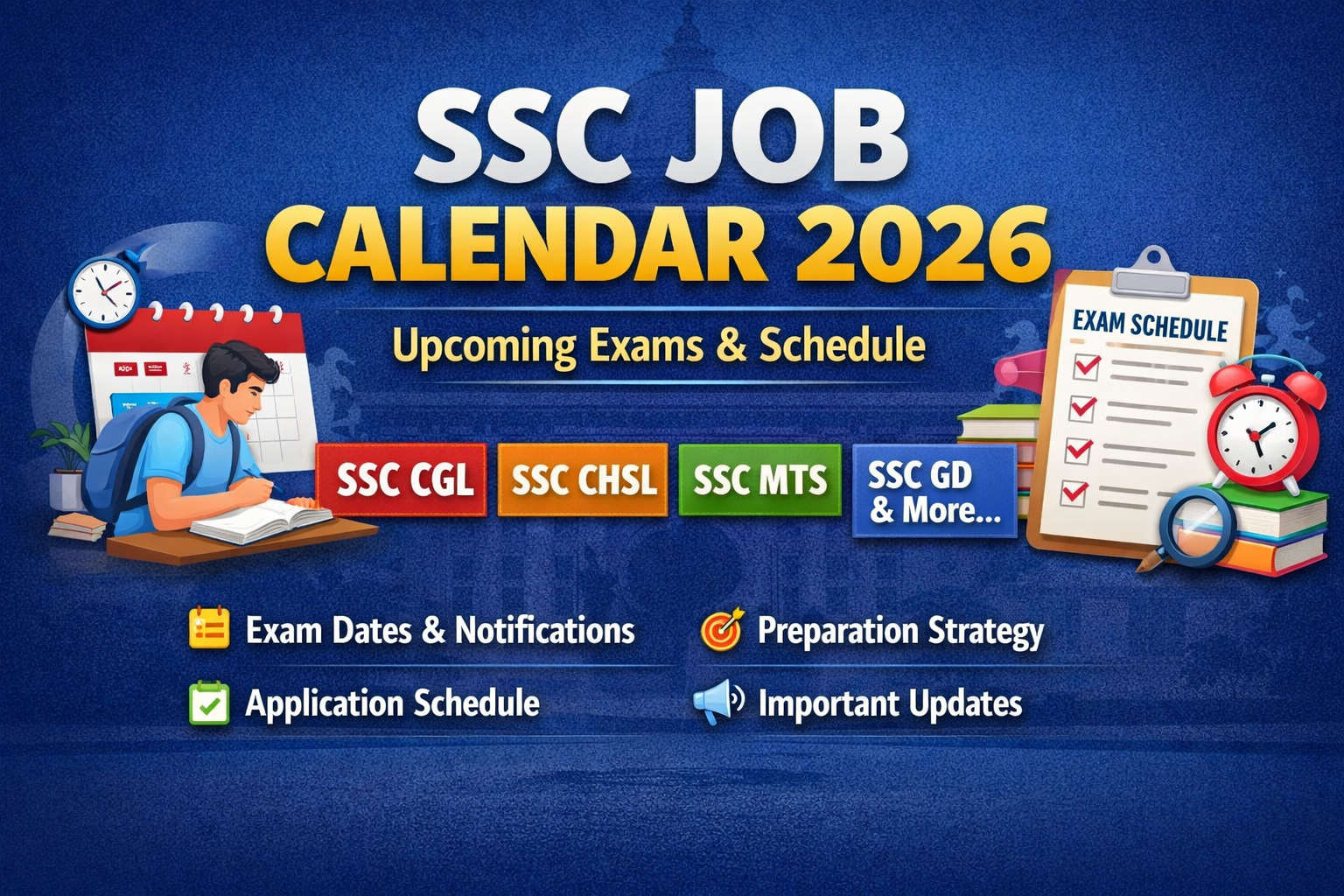 SSC Job Calendar 2026